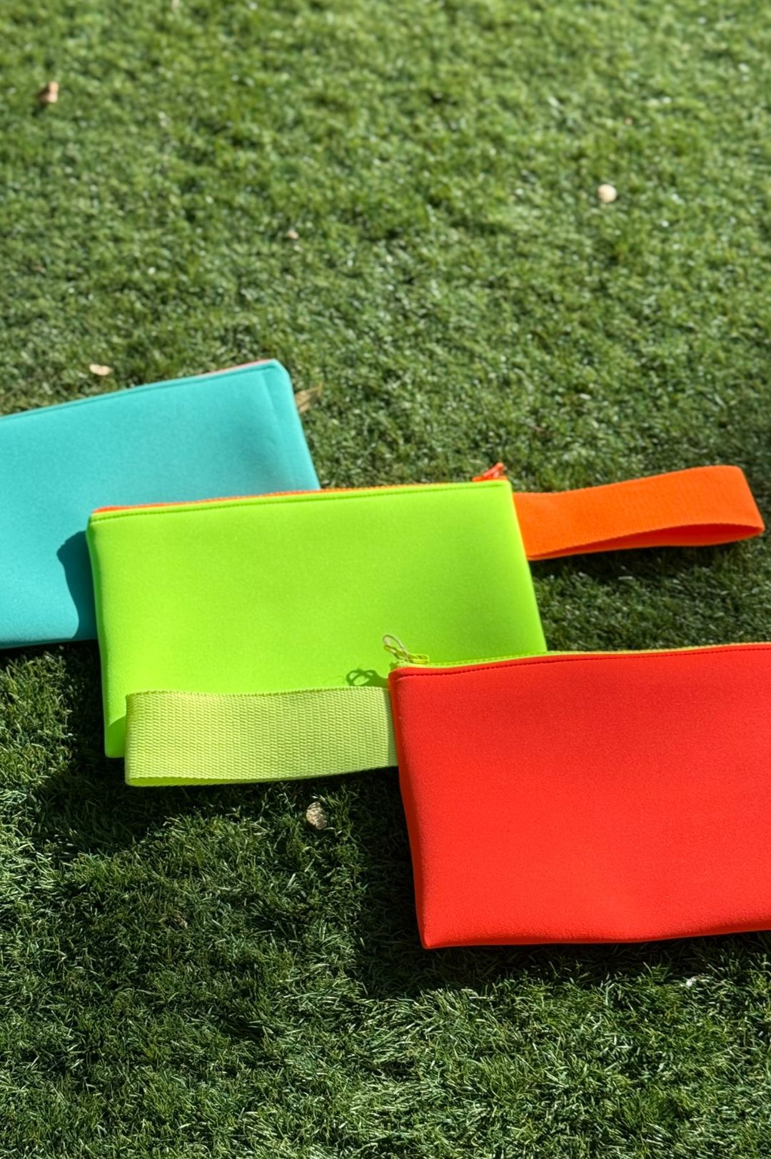 Neceser Neopreno Verde Flúor