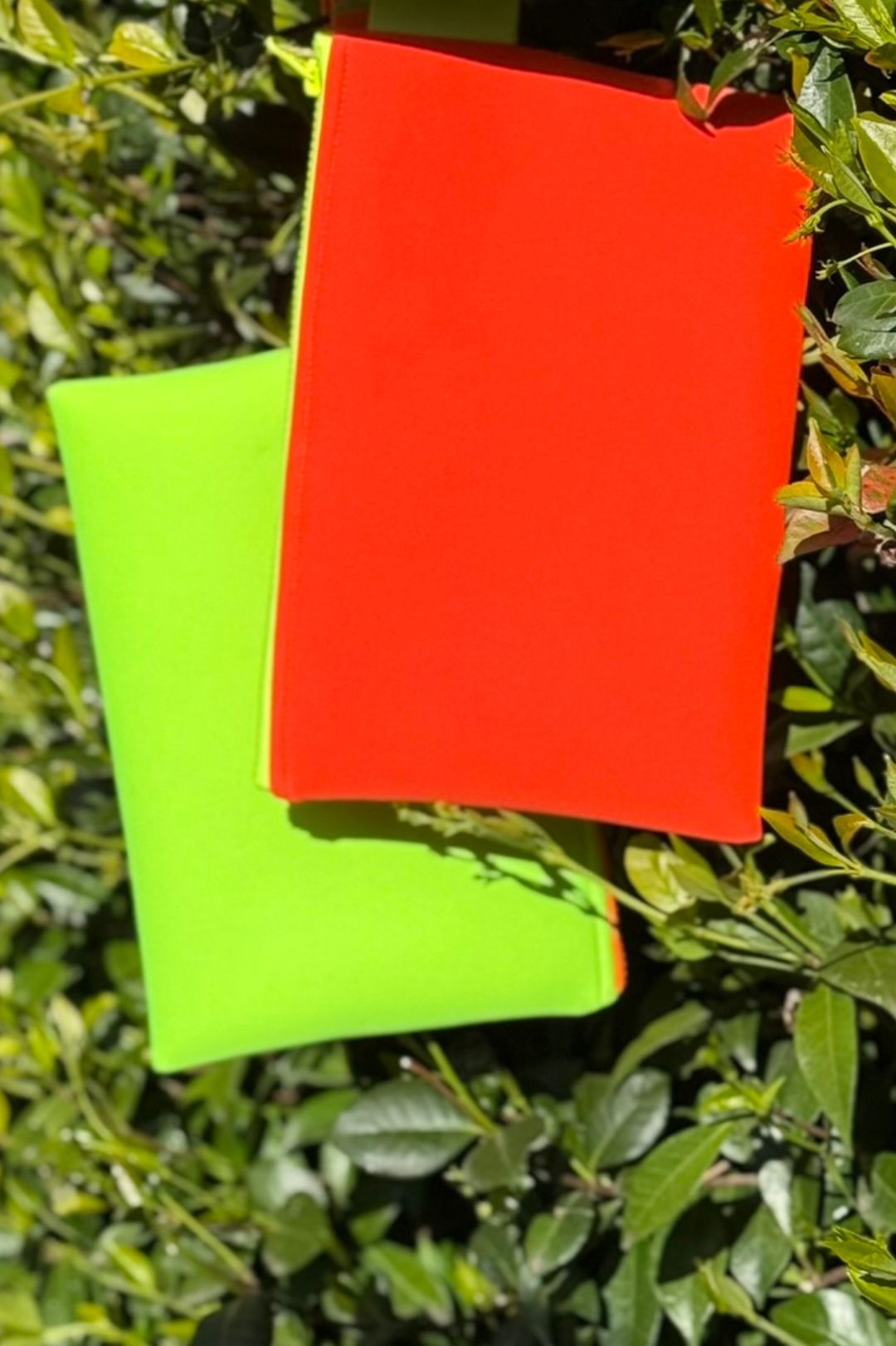 Neceser Neopreno Naranja Flúor