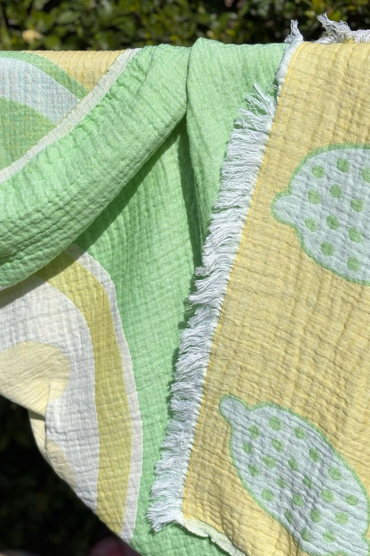 Toalla 100x180cm. “Limón Ácido”