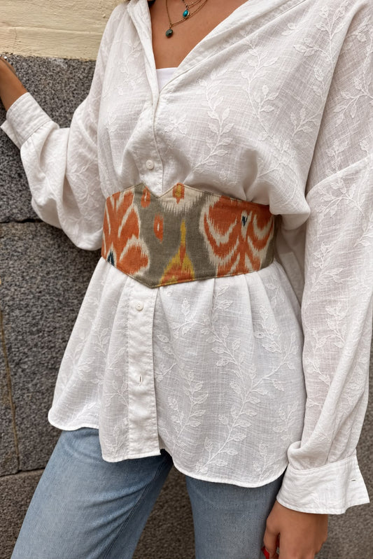 FAJÍN CANDELA IKAT-TEJA