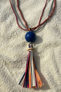 Collar Kenia Azul